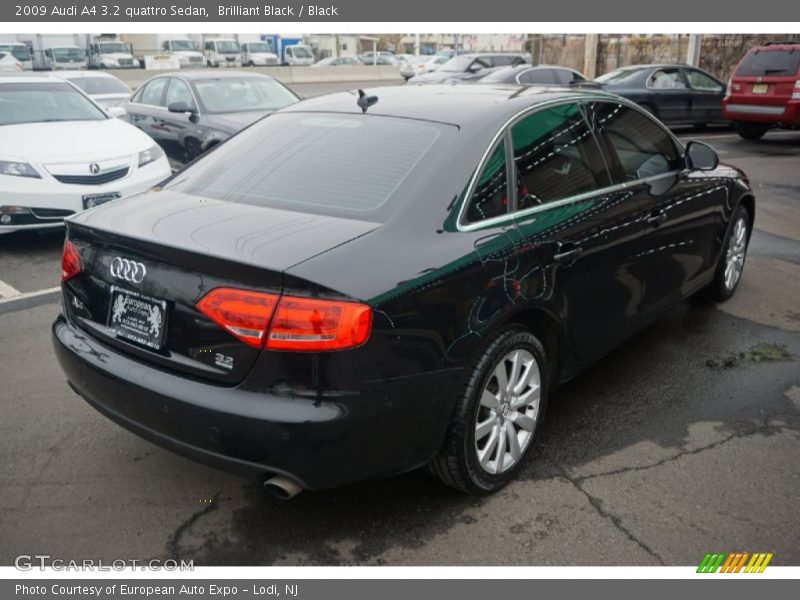 Brilliant Black / Black 2009 Audi A4 3.2 quattro Sedan