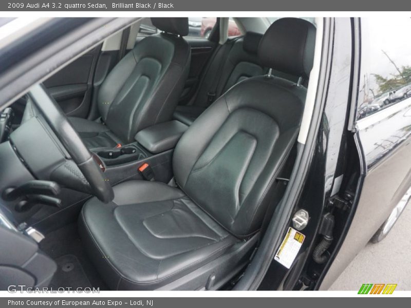 Brilliant Black / Black 2009 Audi A4 3.2 quattro Sedan