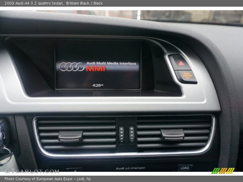 Brilliant Black / Black 2009 Audi A4 3.2 quattro Sedan