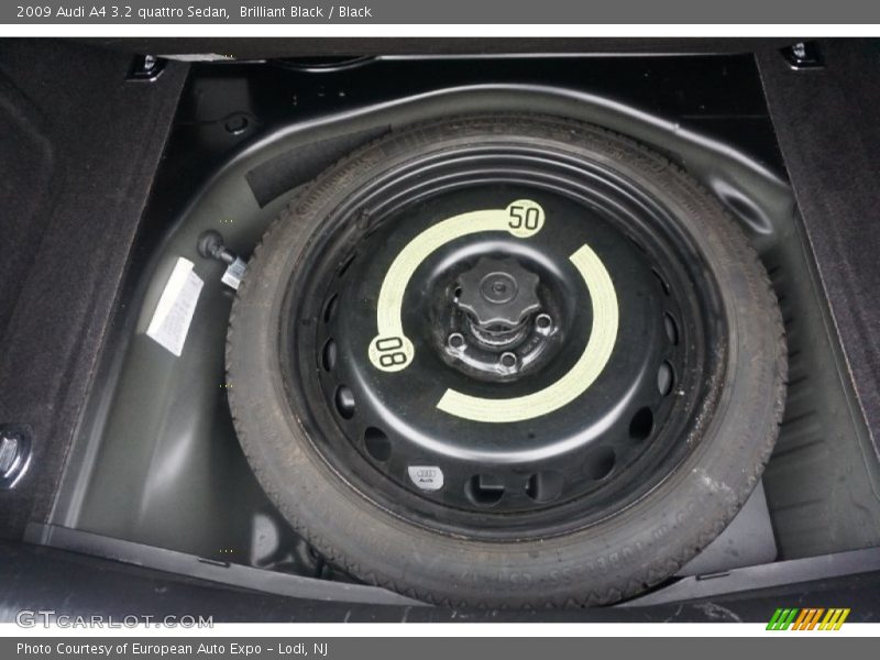 Brilliant Black / Black 2009 Audi A4 3.2 quattro Sedan
