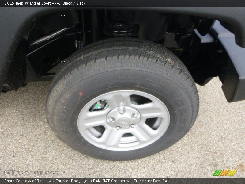 Black / Black 2015 Jeep Wrangler Sport 4x4