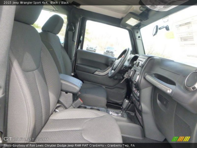Black / Black 2015 Jeep Wrangler Sport 4x4