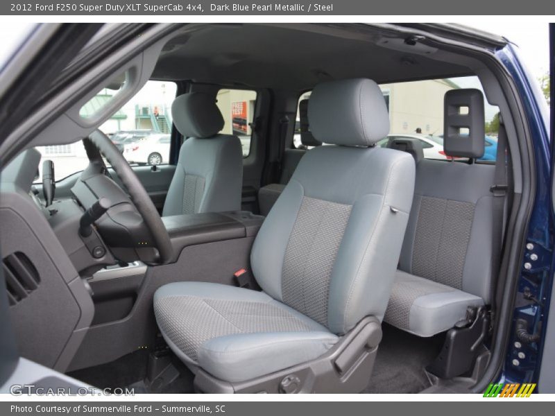 Front Seat of 2012 F250 Super Duty XLT SuperCab 4x4