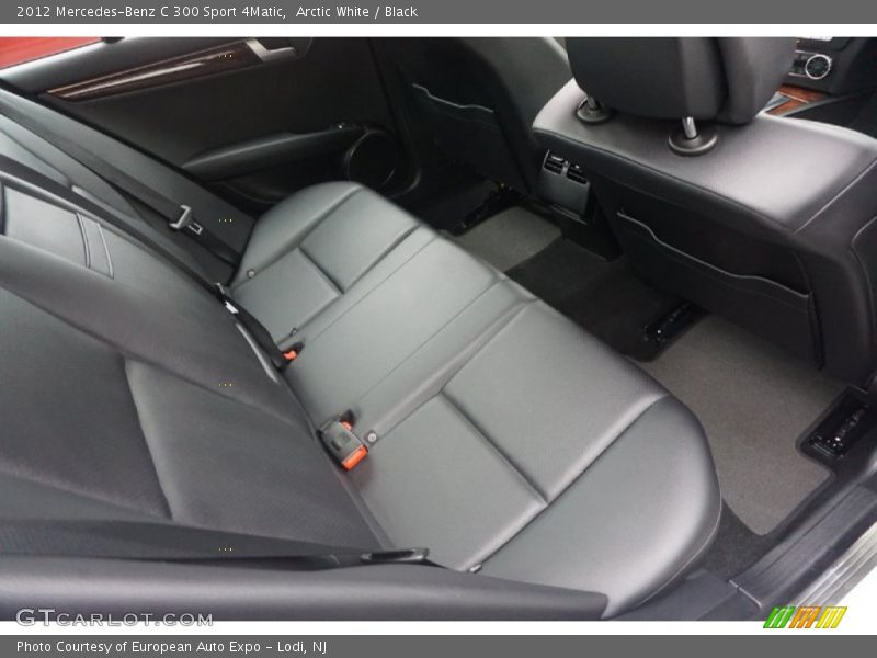 Arctic White / Black 2012 Mercedes-Benz C 300 Sport 4Matic