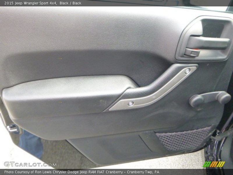 Black / Black 2015 Jeep Wrangler Sport 4x4