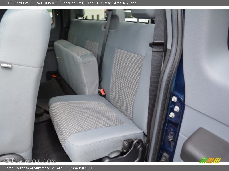 Dark Blue Pearl Metallic / Steel 2012 Ford F250 Super Duty XLT SuperCab 4x4