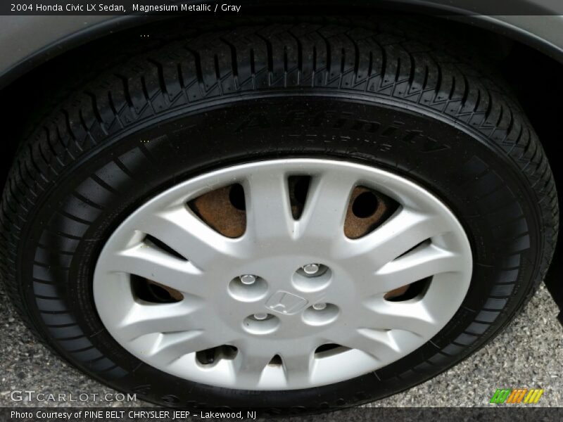 Magnesium Metallic / Gray 2004 Honda Civic LX Sedan