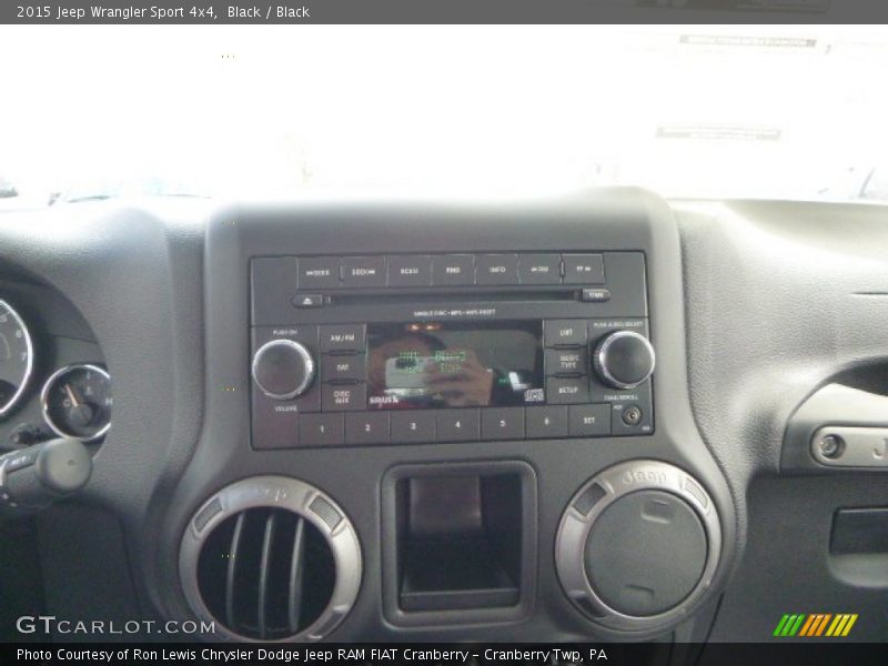 Black / Black 2015 Jeep Wrangler Sport 4x4