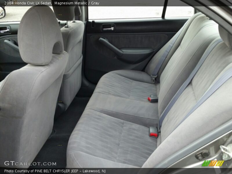 Magnesium Metallic / Gray 2004 Honda Civic LX Sedan