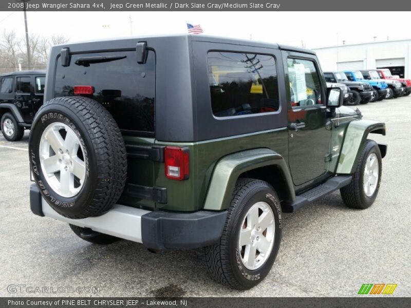 Jeep Green Metallic / Dark Slate Gray/Medium Slate Gray 2008 Jeep Wrangler Sahara 4x4