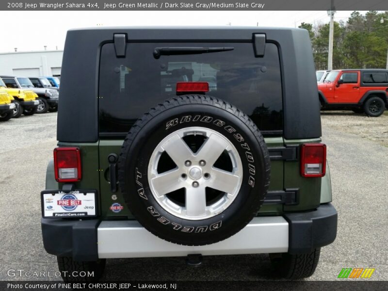 Jeep Green Metallic / Dark Slate Gray/Medium Slate Gray 2008 Jeep Wrangler Sahara 4x4