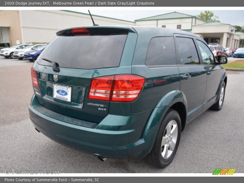 Melbourne Green Pearl / Dark Slate Gray/Light Graystone 2009 Dodge Journey SXT