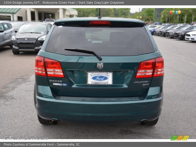 Melbourne Green Pearl / Dark Slate Gray/Light Graystone 2009 Dodge Journey SXT