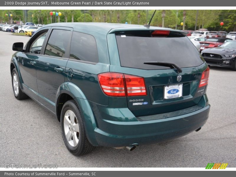 Melbourne Green Pearl / Dark Slate Gray/Light Graystone 2009 Dodge Journey SXT