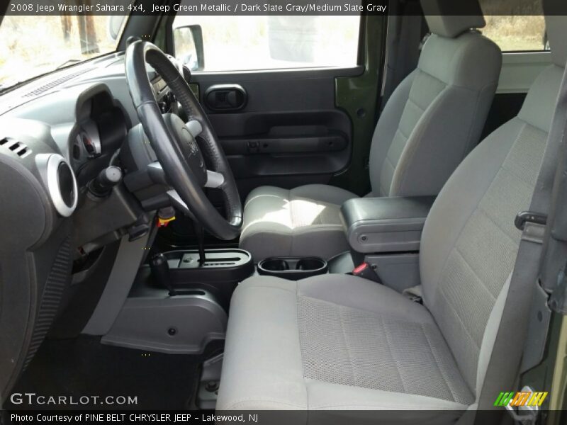 Jeep Green Metallic / Dark Slate Gray/Medium Slate Gray 2008 Jeep Wrangler Sahara 4x4