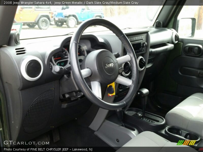 Jeep Green Metallic / Dark Slate Gray/Medium Slate Gray 2008 Jeep Wrangler Sahara 4x4