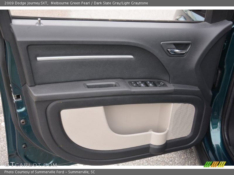 Melbourne Green Pearl / Dark Slate Gray/Light Graystone 2009 Dodge Journey SXT
