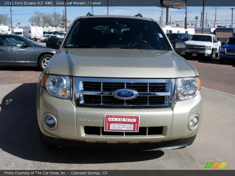 Gold Leaf Metallic / Camel 2011 Ford Escape XLT 4WD