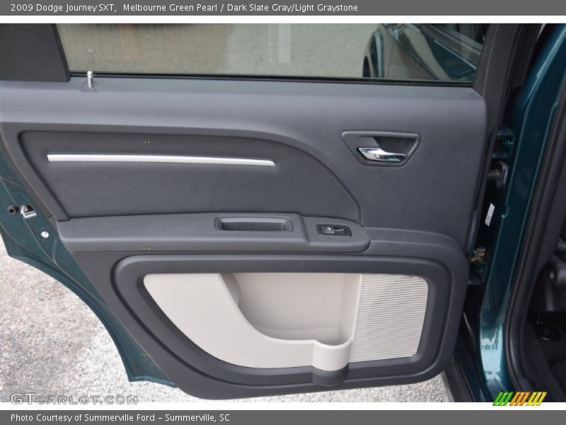 Melbourne Green Pearl / Dark Slate Gray/Light Graystone 2009 Dodge Journey SXT