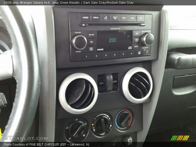 Jeep Green Metallic / Dark Slate Gray/Medium Slate Gray 2008 Jeep Wrangler Sahara 4x4