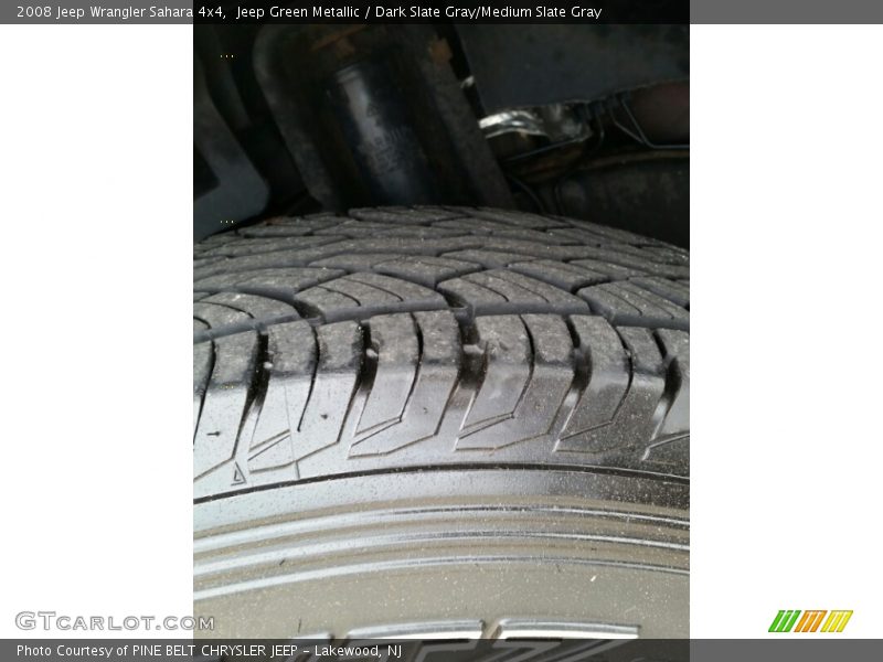 Jeep Green Metallic / Dark Slate Gray/Medium Slate Gray 2008 Jeep Wrangler Sahara 4x4