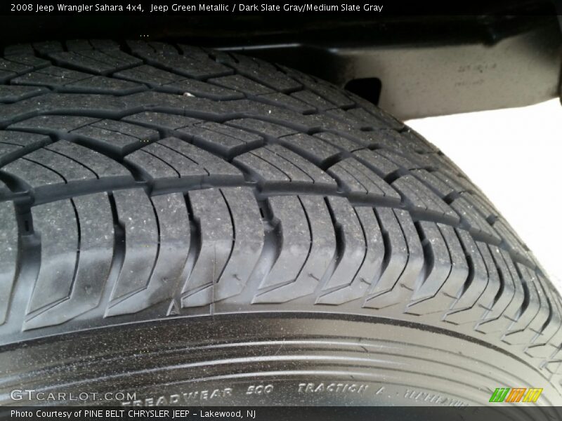 Jeep Green Metallic / Dark Slate Gray/Medium Slate Gray 2008 Jeep Wrangler Sahara 4x4