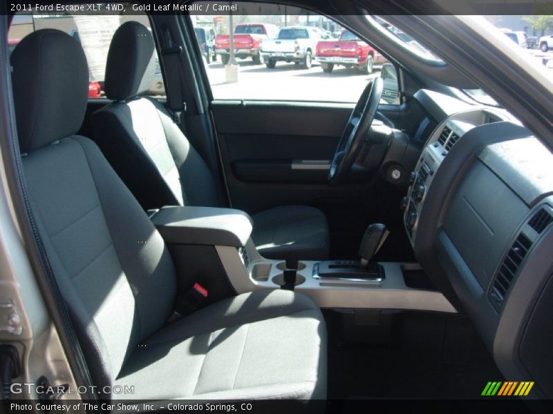 Gold Leaf Metallic / Camel 2011 Ford Escape XLT 4WD