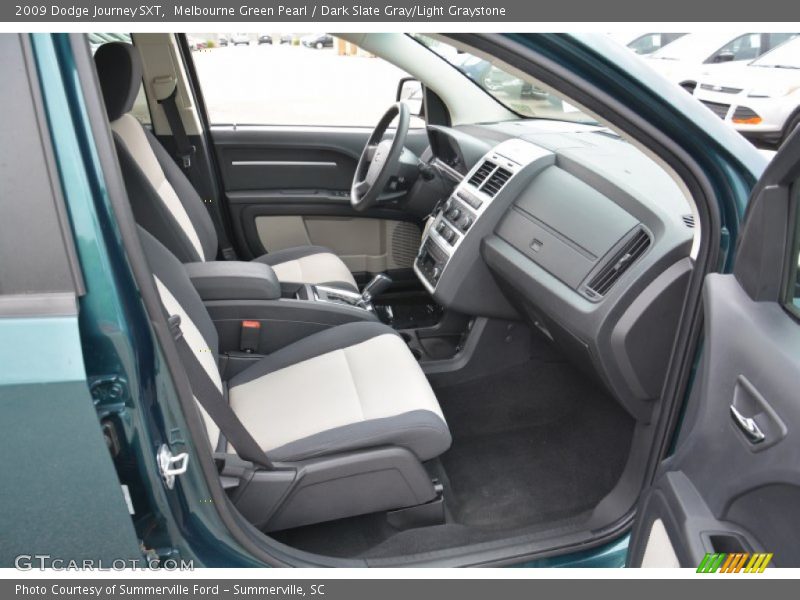 Melbourne Green Pearl / Dark Slate Gray/Light Graystone 2009 Dodge Journey SXT