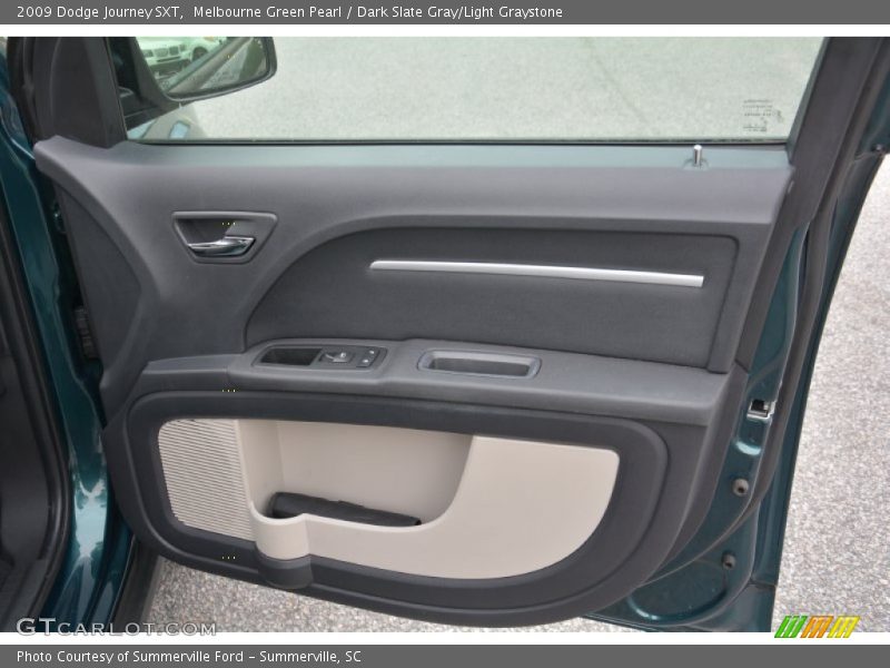 Melbourne Green Pearl / Dark Slate Gray/Light Graystone 2009 Dodge Journey SXT