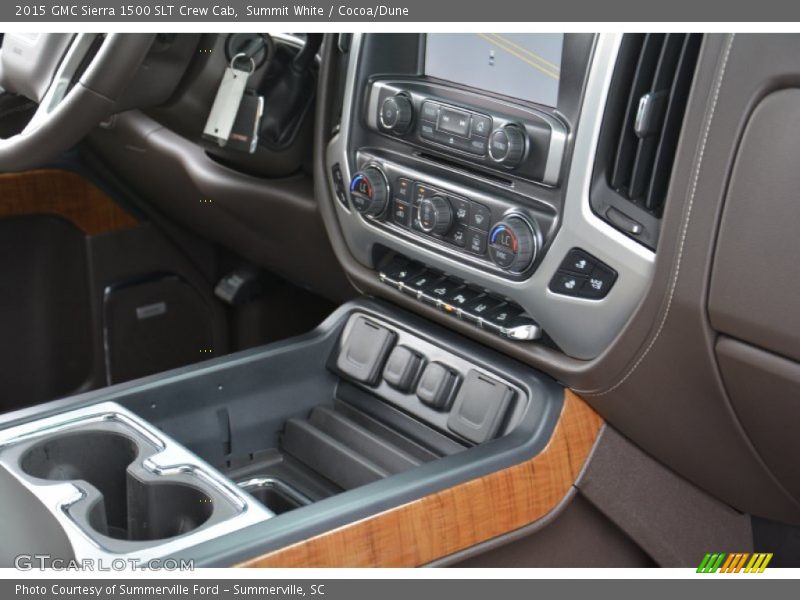 Controls of 2015 Sierra 1500 SLT Crew Cab