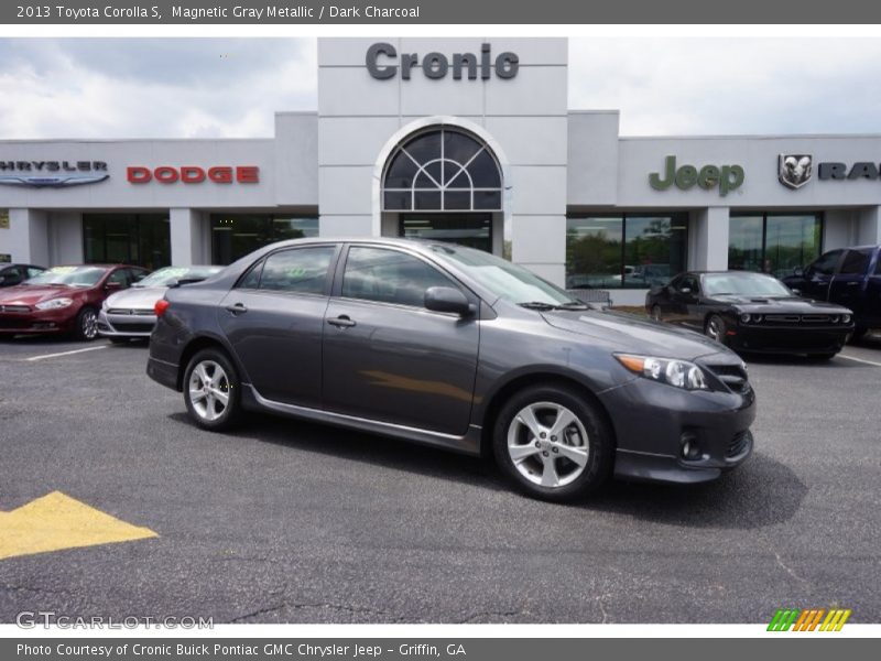 Magnetic Gray Metallic / Dark Charcoal 2013 Toyota Corolla S