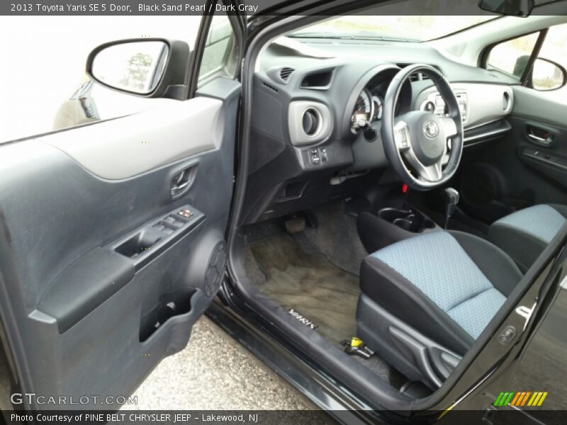  2013 Yaris SE 5 Door Dark Gray Interior
