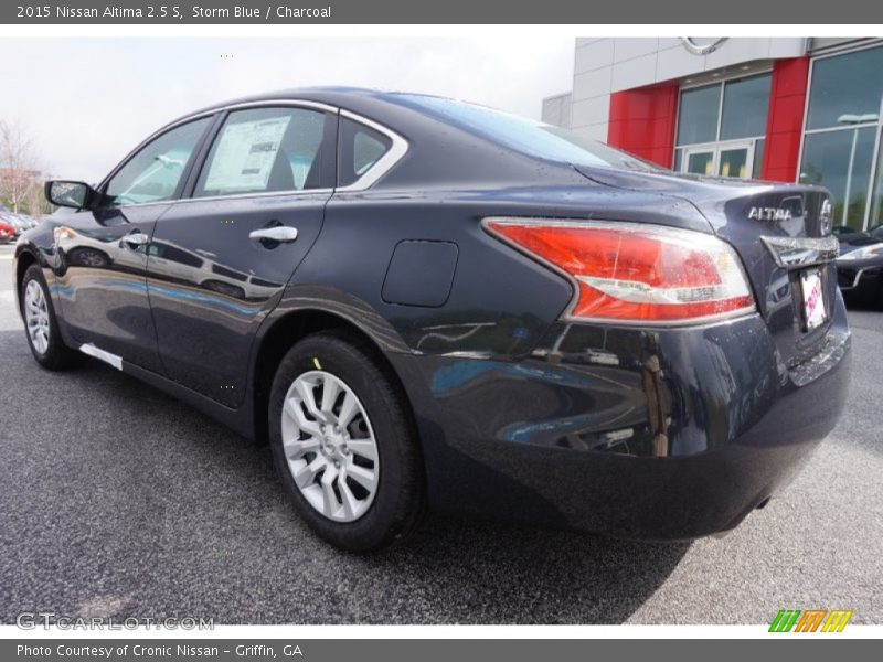Storm Blue / Charcoal 2015 Nissan Altima 2.5 S