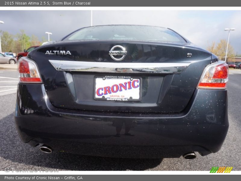 Storm Blue / Charcoal 2015 Nissan Altima 2.5 S