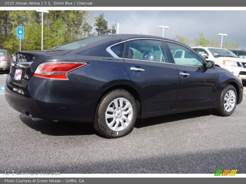 Storm Blue / Charcoal 2015 Nissan Altima 2.5 S