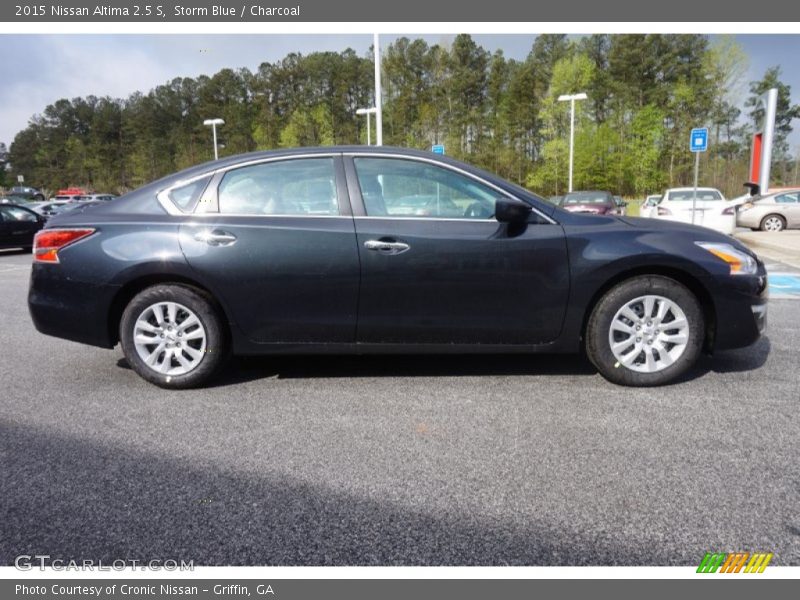 Storm Blue / Charcoal 2015 Nissan Altima 2.5 S