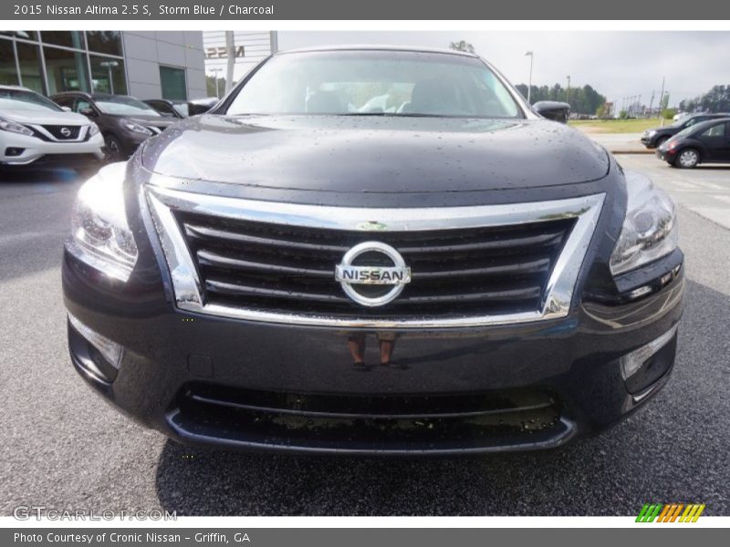 Storm Blue / Charcoal 2015 Nissan Altima 2.5 S