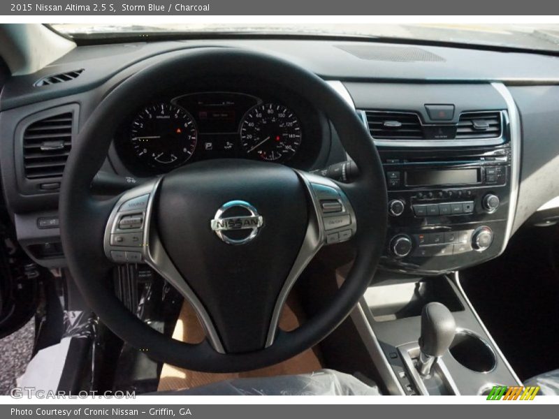 Storm Blue / Charcoal 2015 Nissan Altima 2.5 S