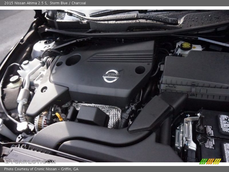 Storm Blue / Charcoal 2015 Nissan Altima 2.5 S