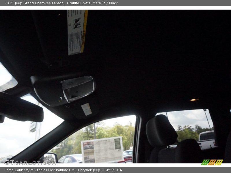 Granite Crystal Metallic / Black 2015 Jeep Grand Cherokee Laredo