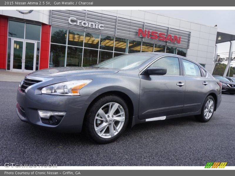 Gun Metallic / Charcoal 2015 Nissan Altima 2.5 SV