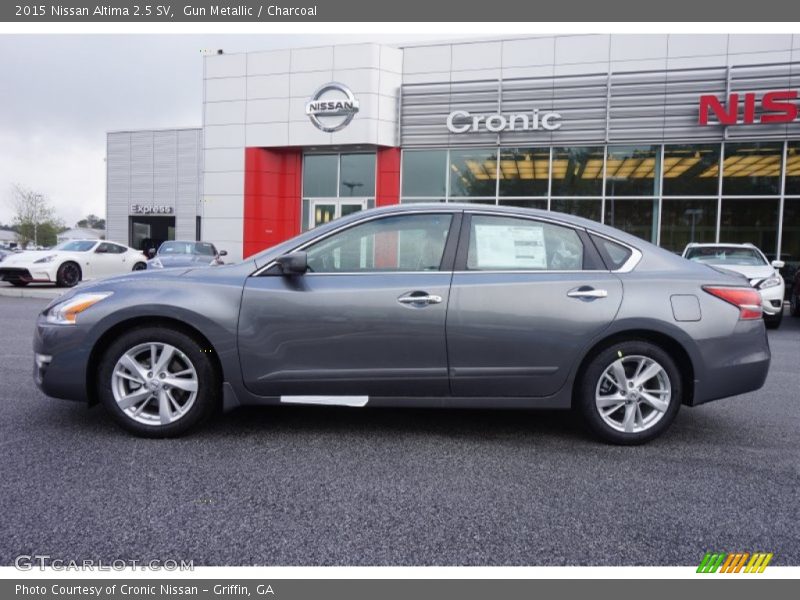 Gun Metallic / Charcoal 2015 Nissan Altima 2.5 SV