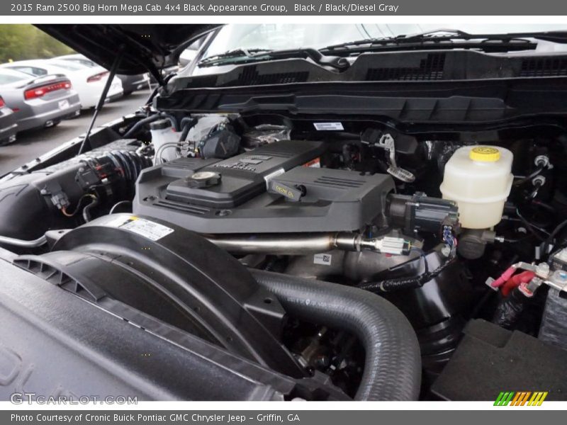  2015 2500 Big Horn Mega Cab 4x4 Black Appearance Group Engine - 6.7 Liter OHV 24-Valve Cummins Turbo-Diesel Inline 6 Cylinder