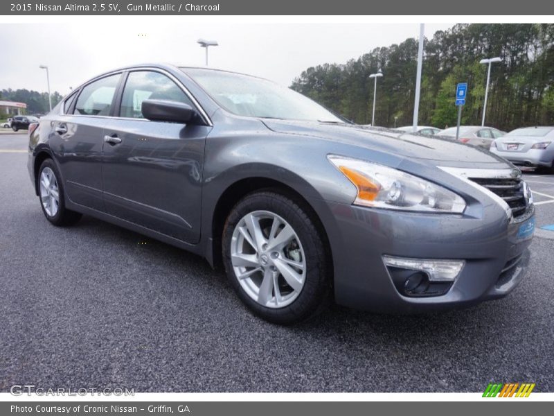 Gun Metallic / Charcoal 2015 Nissan Altima 2.5 SV