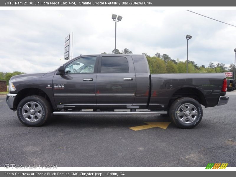  2015 2500 Big Horn Mega Cab 4x4 Granite Crystal Metallic