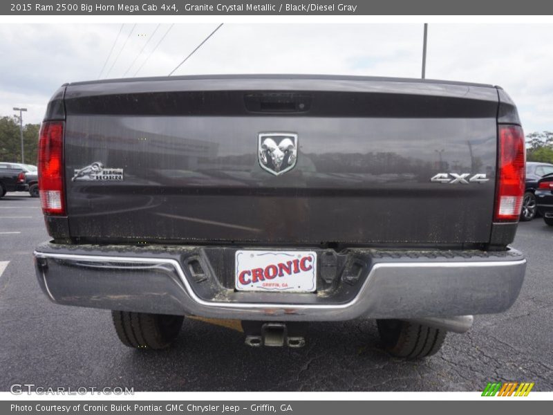 Granite Crystal Metallic / Black/Diesel Gray 2015 Ram 2500 Big Horn Mega Cab 4x4
