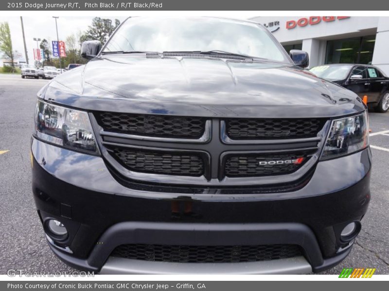 Pitch Black / R/T Black/Red 2015 Dodge Journey R/T