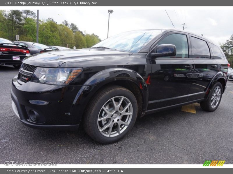 Pitch Black / R/T Black/Red 2015 Dodge Journey R/T