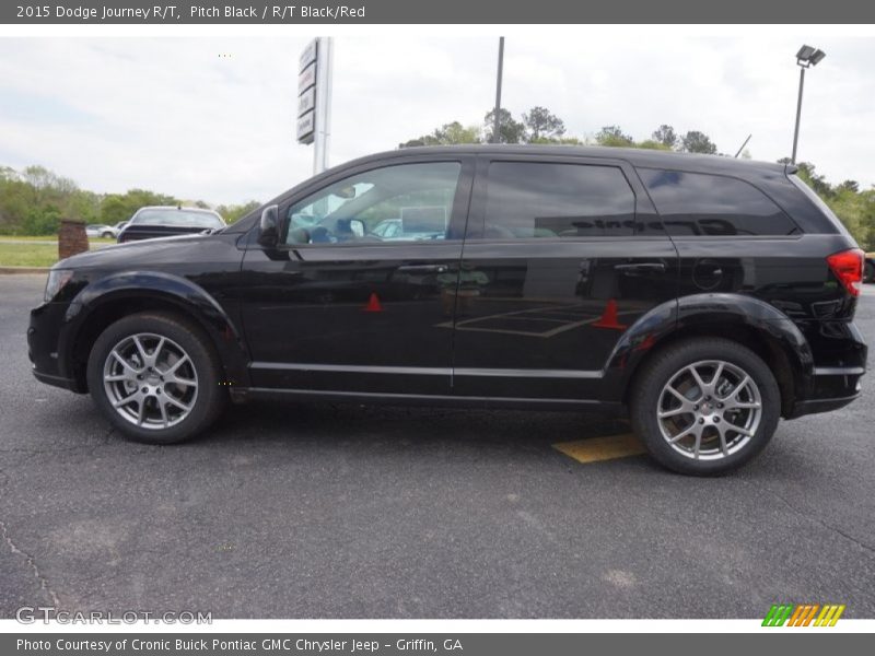 Pitch Black / R/T Black/Red 2015 Dodge Journey R/T
