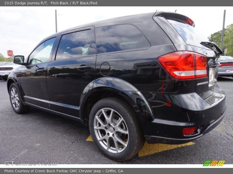 Pitch Black / R/T Black/Red 2015 Dodge Journey R/T